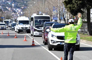 Ordu’da bir haftada 17 binden fazla araç ve sürücüsü denetlendi 