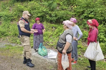 Ordu’da jandarmadan kadınlara KADES tanıtımı 