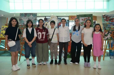Ordu’da üstün yetenekli çocuklardan 100 eserle sanat şöleni 
