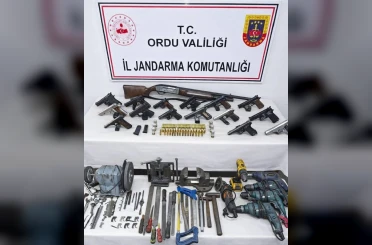 Ordu’da yasadışı silah operasyonu 