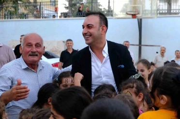 Orhanlı Mahallesi’nde çocuklar doyasıya eğlendi 