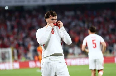 Orkun Kökçü milli formayla 4. golünü kaydetti 
