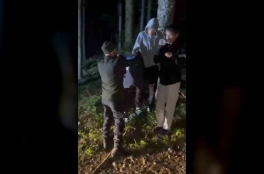 Ormanlık alanda kaybolan çocuklar ekiplerce bulundu 