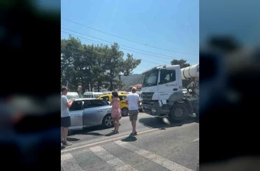 Ortaca’da zincirleme trafik kazası 