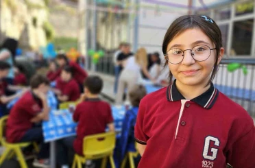 Ortaokul öğrencisi Duru, hobisini yaşıtlarına öğretiyor 
