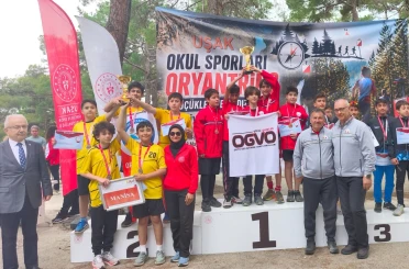 Oryantiring Türkiye ikinciliği Manisa’ya geldi 