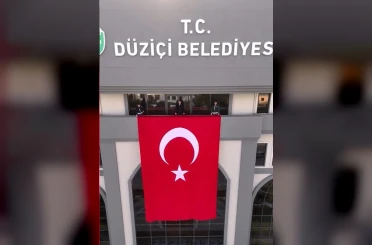 Osmaniye’de belediye personelinden ay-yıldızlılara moral videosu 