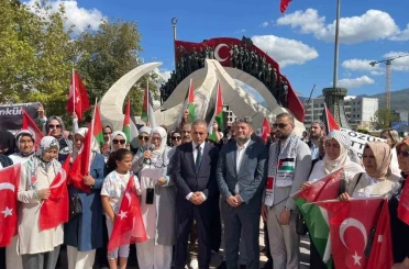 Osmaniye’de kadınlardan Gazze için sessiz çığlık 