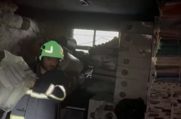 Osmaniye’de odunluk yangını eve sıçramadan söndürüldü 