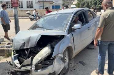 Osmaniye’de otomobiller çarpıştı: 1 yaralı 