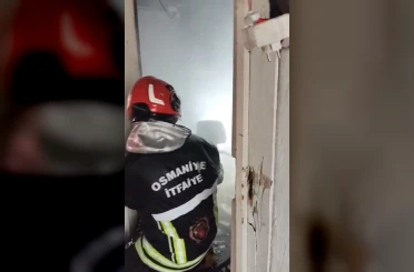 Osmaniye’de tek katlı evde çıkan yangın söndürüldü 