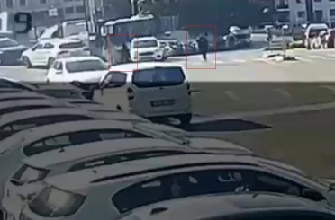 Otokoç’a yönelik silahlı saldırı anı kameraya yansıdı 