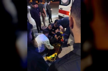 Otomobil ile motosiklet çarpıştı: 1 yaralı 