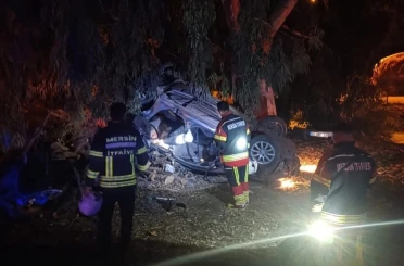 Otomobil takla attı: 1 ölü 3 yaralı 