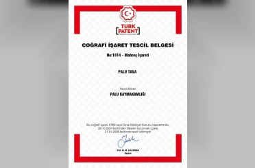 Palu Tava coğrafi işaret tescili aldı 