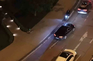 "Panik atağım var" diyerek polis uygulamasından kaçtı, dron kameralarına yakalandı 