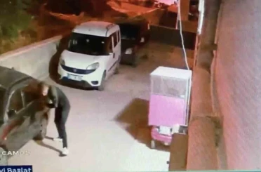 Park halindeki araçların lastiklerini patlatan şahıs yakalandı 