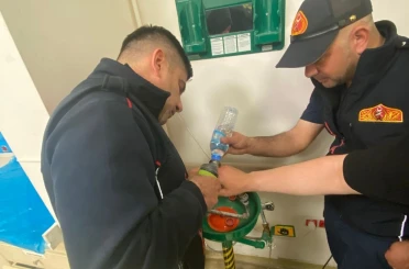 Parmağına yüzük sıkışan vatandaşın imdadına itfaiye ekipleri yetişti 