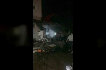 Patlayan kömür kazanı ve tüp villayı küle çeviriyordu 