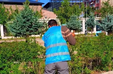 Patnos’ta denetimli serbestlik yükümlülerinden camilerde temizlik çalışması
