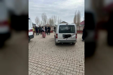 Patnos’ta yürek yakan kaza 