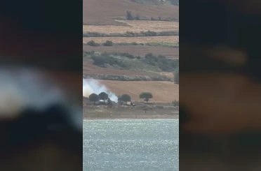 Piknik ateşi çayırlık alanı küle çevirdi 
