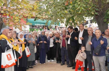 Pınarhisar’da 57 kişilik umre kafilesi dualarla uğurlandı 