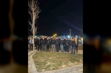 Pınarhisarlı tır şoförlerinden tır parkına tepki 