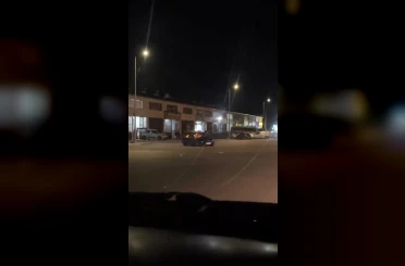 Polis aracının önünde drift attı, faturası ağır oldu 