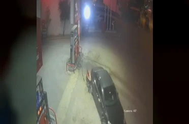 Pompacıyı şaşırtan o anlar kamerada 