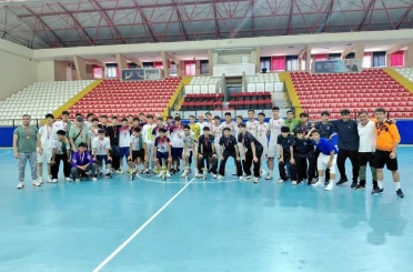 Porsuk Spor Salonu’nda 2. Küme Futsal Genç A Erkekler müsabakaları tamamlandı 
