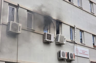 Pozantı Aile Sağlığı Merkezi’nde yangın 
