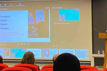 Prof. Dr. Adnan Tönel ‘Sanatın Varoluşu’nu anlattı 