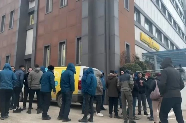 PTT’de iş bırakma eylemi 