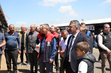 Pursaklar Belediyesinden Kurban Bayramı öncesi kesim provası 