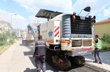 Pursaklar’da asfalt atağı 
