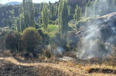 Pütürge’de bahçe yangını korkuttu 
