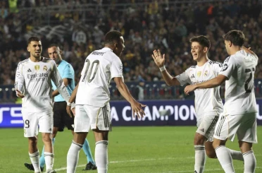 Real Madrid, Almatı’da 5 golle kazandı 