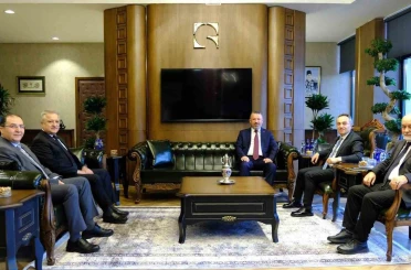 Rektör Kırışık’tan TOGÜ Rektörü Yılmaz’a ziyaret 
