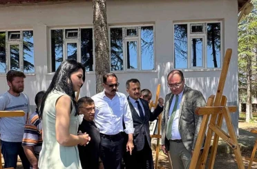 Resim sergisi büyük ilgi gördü 