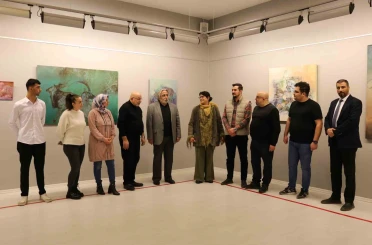 Ressam Cenk Mısırlıoğlu, SANKO Sanat Galerisi’nde sergi açtı 