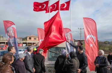 Restore edilen Üç Şehitler Anıtı’nın açılışında duygu dolu anlar yaşandı 