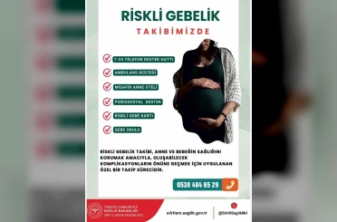 Riskli gebeliği olan anne adayları danışma hattı üzerinden takip edilecek 