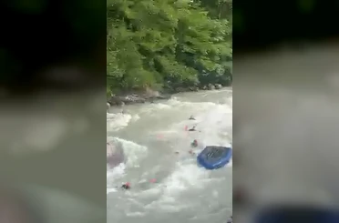 Rize’de AFAD personelinin hayatını kaybettiği kazanın görüntüsü ortaya çıktı 