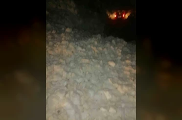 Rize’de yağmur, sel, kar derken şimdi de çığ 