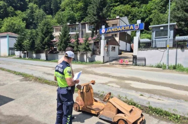Saatte 70 kilometreyi aşan ahşap araca el konuldu 
