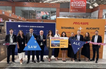 Sabiha Gökçen’in İspanya ağı Alicante ile genişliyor 