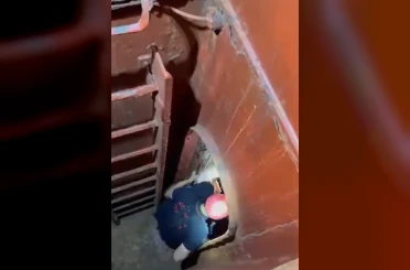 Safiport Limanı’nda geminin ambarına düşen işçi yaralandı 