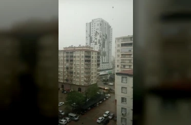 Sağanak ve fırtına Bossan Hastanesine büyük zarar verdi 