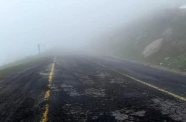 Sahara Geçidi’nde yoğun sis ulaşımı olumsuz etkiledi 
